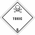 Bsc Preferred 4 x 4'' - ''Toxic'' Labels S-7215
